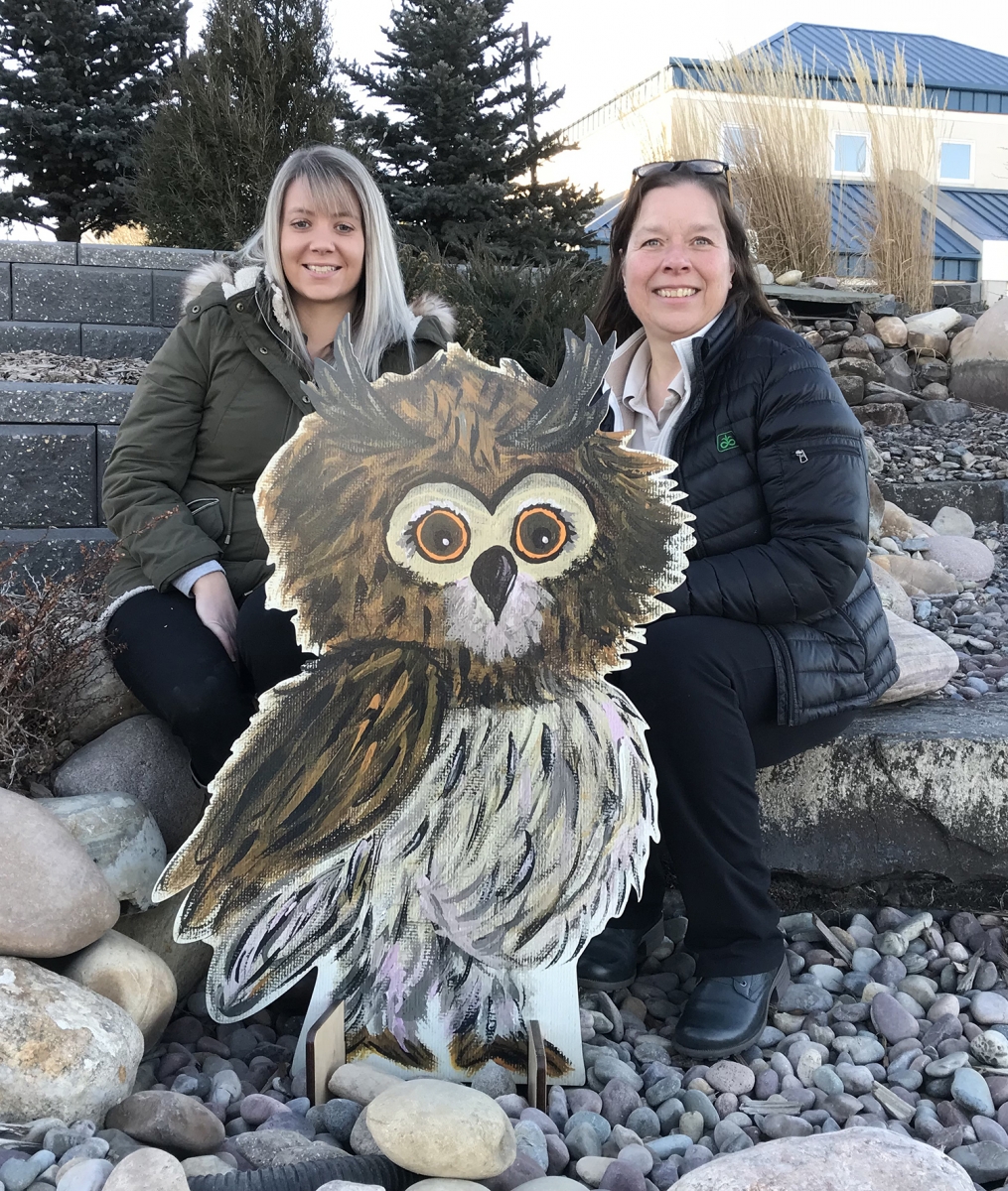 Centennial owl cutout
