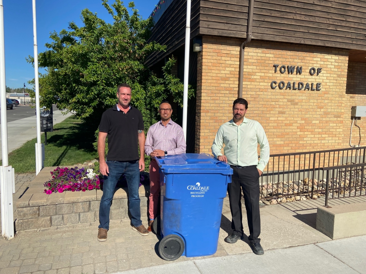 From left to right: Chad Novak, VP of Sales; Dr. Sean Hantke, CEO; and Tyler Beaulieu, Technical Lead.