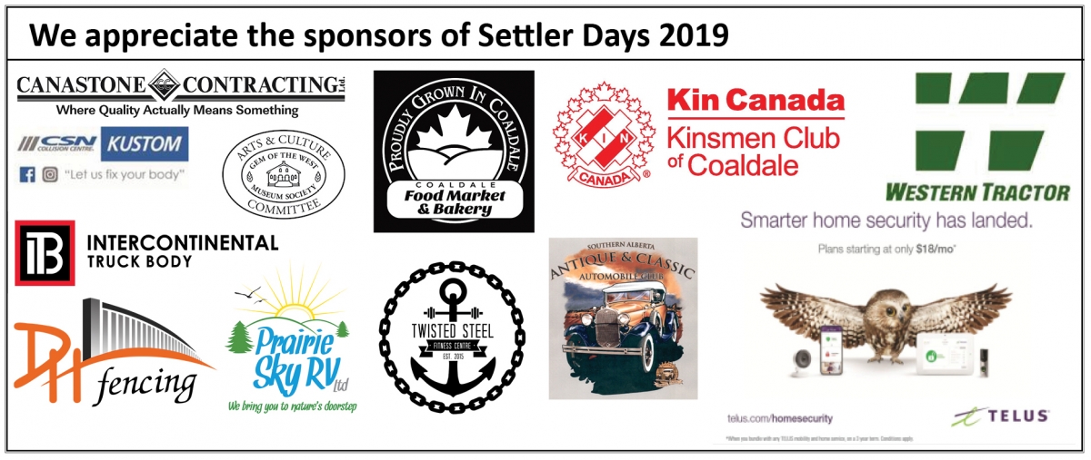 Settler Days sponsors