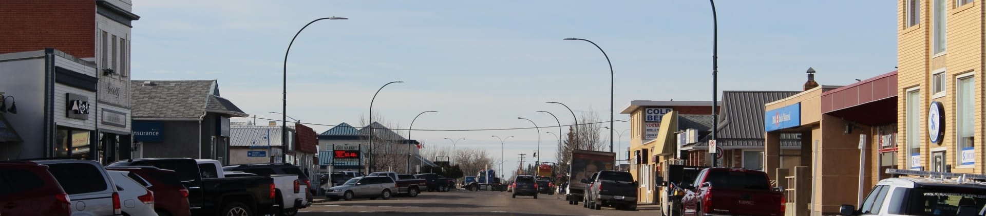 Town of Coaldale Main Street