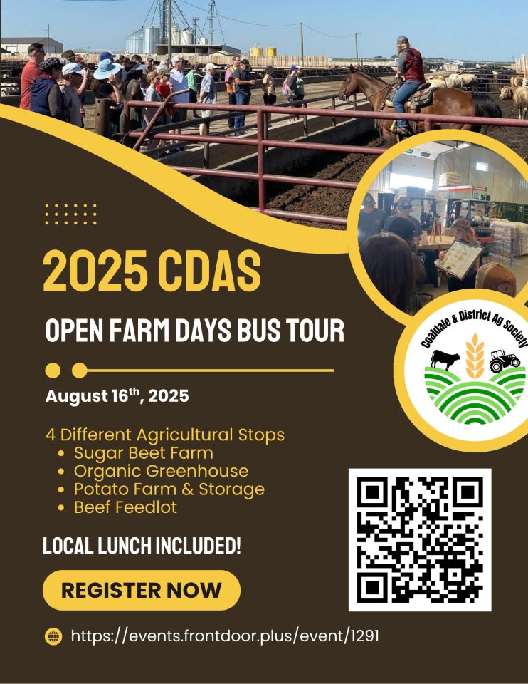 Coaldale Ag Society Bus Tour - Poster 2