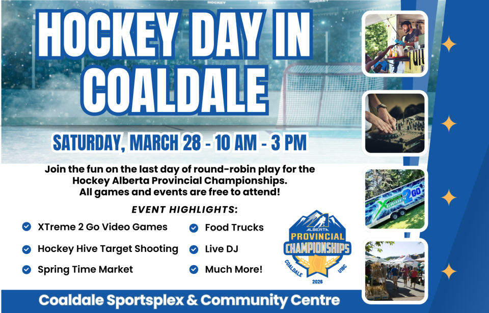 Hockey Day in Coaldale